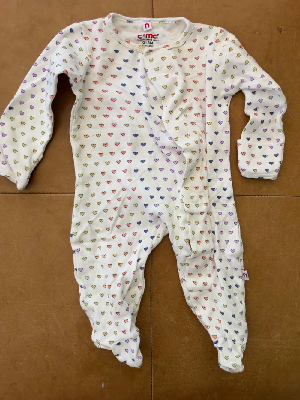 E=mc2 by magnetic me Footie 0-3M